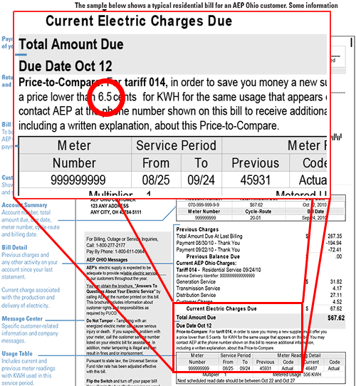 Ohio Power Find your electric rate